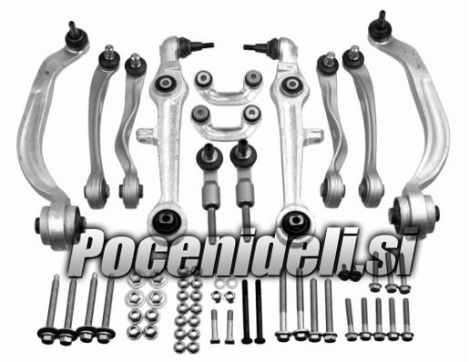 ROKE VILICE KOMPLET ZA AUDI A6 C5 VW Passat 3BG Škoda Superb